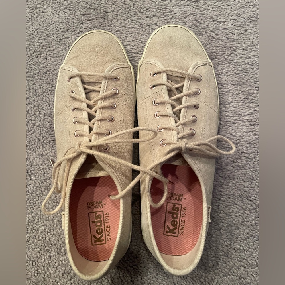 Women’s Tan KEDS Sneakers 8.5